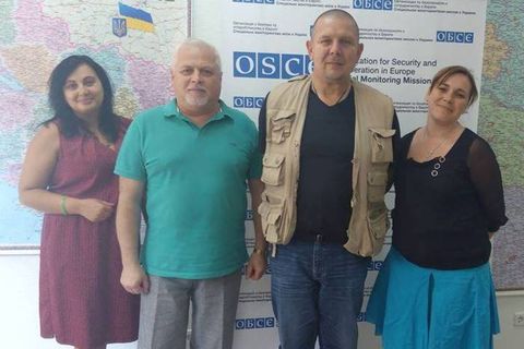 PE School Participants from Kharkiv took part in the OSCE Monitoring Mission