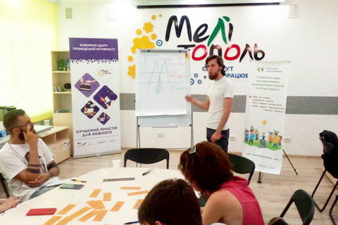 Melitopol library became a space for Peace Engineering workshop